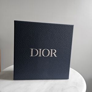 Dior Navy Gift Box with Silver DIOR Logo